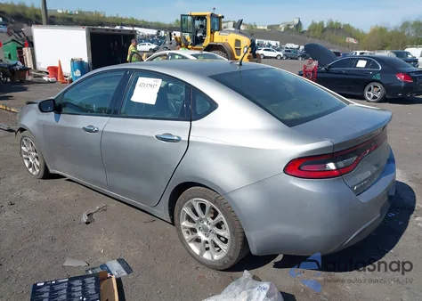 2015 Dodge Dart Limited from USA, damaged, VIN 1C3CDFCB5FD242581